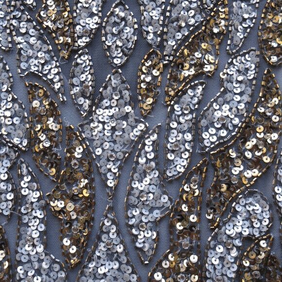 NWT Mac Duggal 5532 Embellished Illusion Cap Sleeve Column Gown - Picture 8 of 13